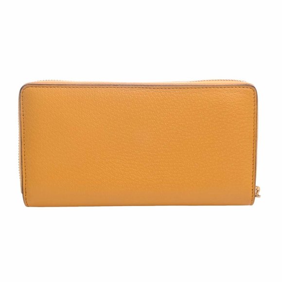 Gucci Cutout Interlocking G GG Supreme Leather Zip Around Wallet Long 701423 ... - Picture 2 of 9